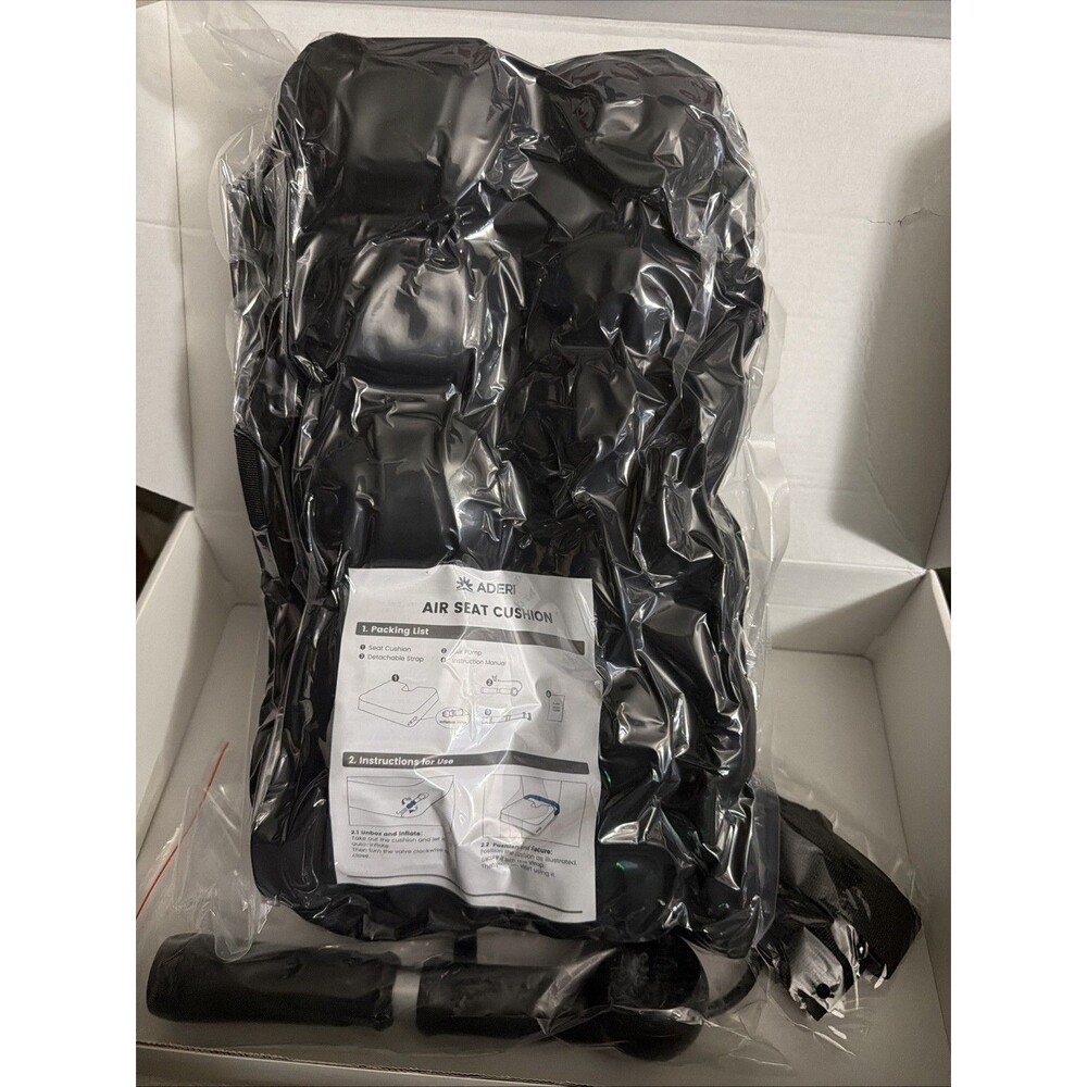 Aderi Inflatable Air Seat Cushion Pressure Relief Pad Wheelchair Office